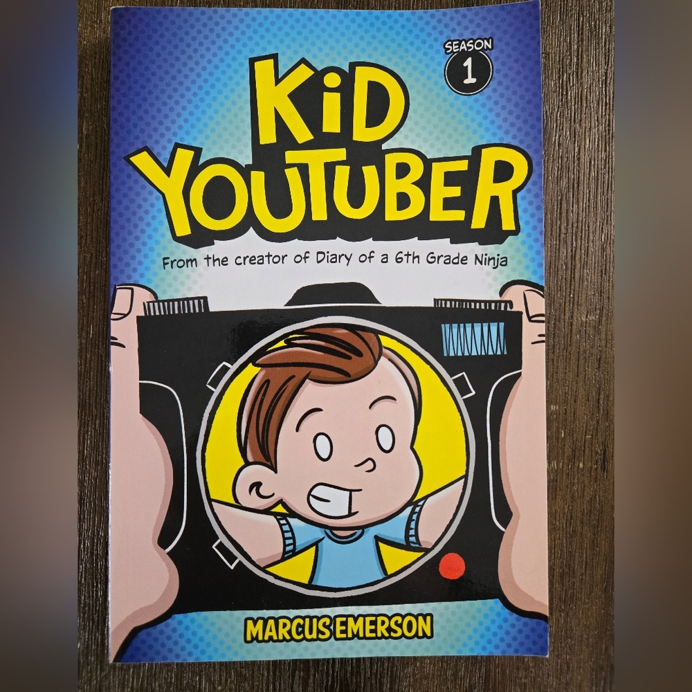 Kid Youtuber Book by Marcus Emerson season 1